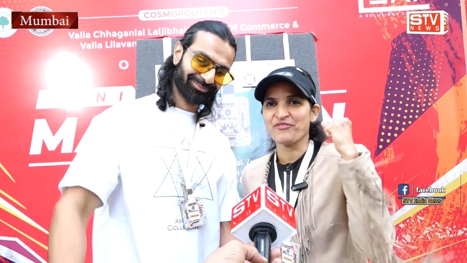 STV News | Ashmit Patel #Film Actor & Piyu Chouhan #Indian Shakira #Mini Marathon Valia C.L. College