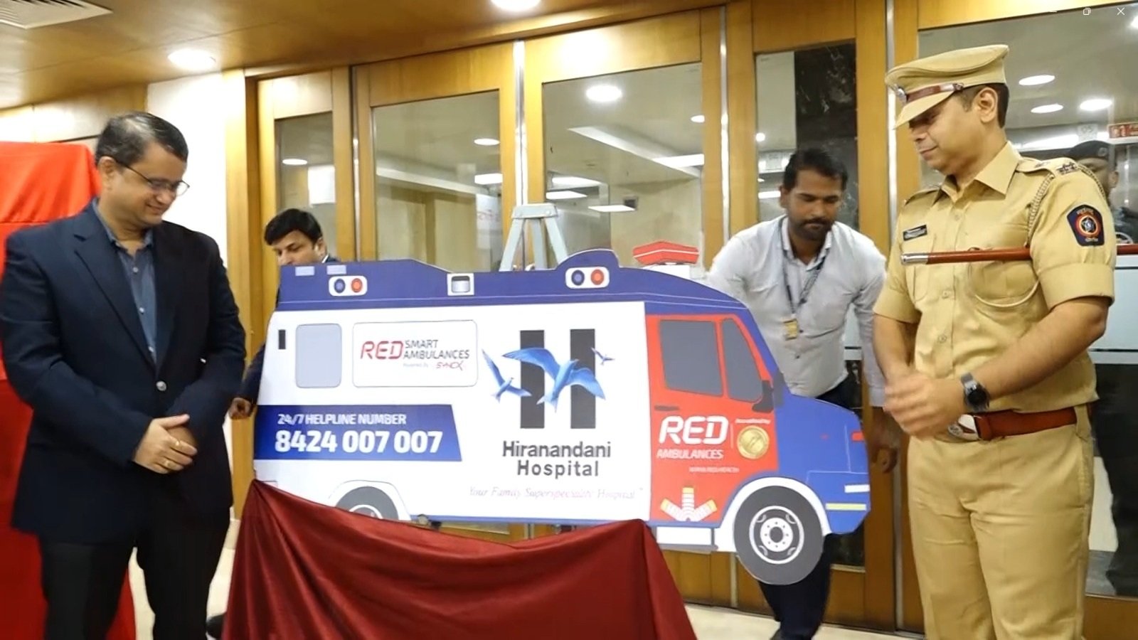 STV News | Inauguration Of Central Mumbai,s First 5G Enabled Advanced Ambulance, ...