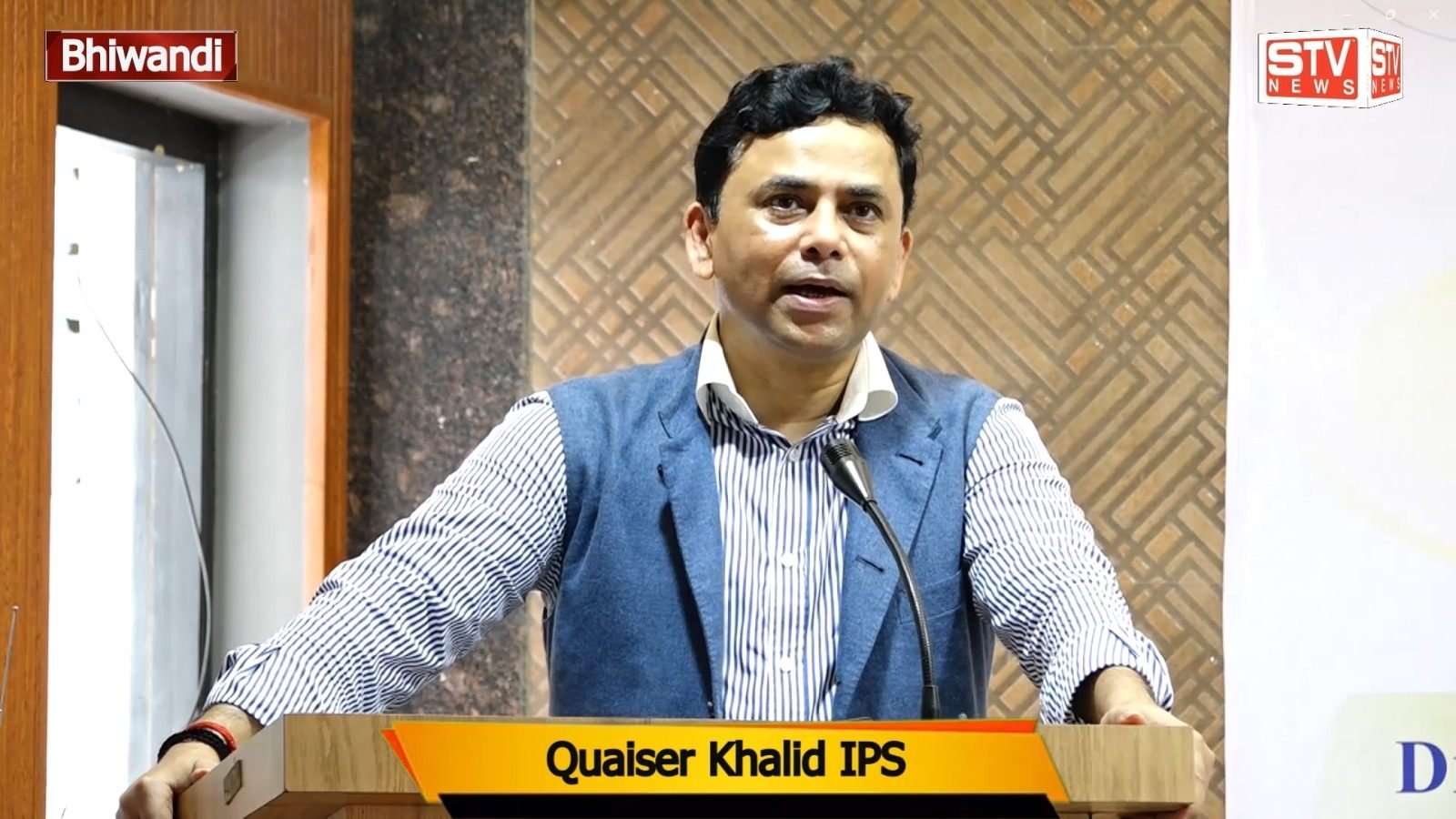 STV News | Best Motivational Speech #By Quaiser Khalid IPS #Association Impa Unani...